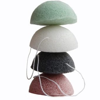 Natural Konjac Jelly Fiber Face Wash Cleanser Sponge Puff Exfoliator(White) Januari 2019 - 2 Natural Konjac Jelly Fiber Face Wash Cleanser Sponge Puff Exfoliator(White) - 2