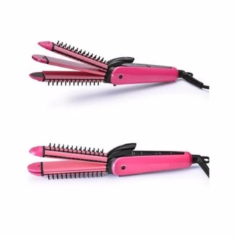 Nova NHC 8890 - Catokan 3 In 1 Multifungsi Pelurus Pengeriting Dan Sisir Lurus Wavy Curly Hair Styling Nova NHC 8890 - Catokan 3 In 1 Multifungsi Pelurus Pengeriting Dan Sisir Lurus Wavy Curly Hair Styling