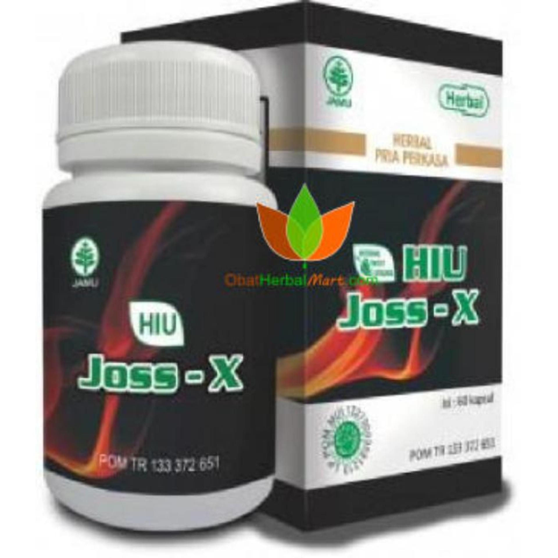 OBAT JOSS X HERBAL INDO UTAMA 60 KAPSUL UNTUK KESEHATAN & STAMINA KUAT PRIA