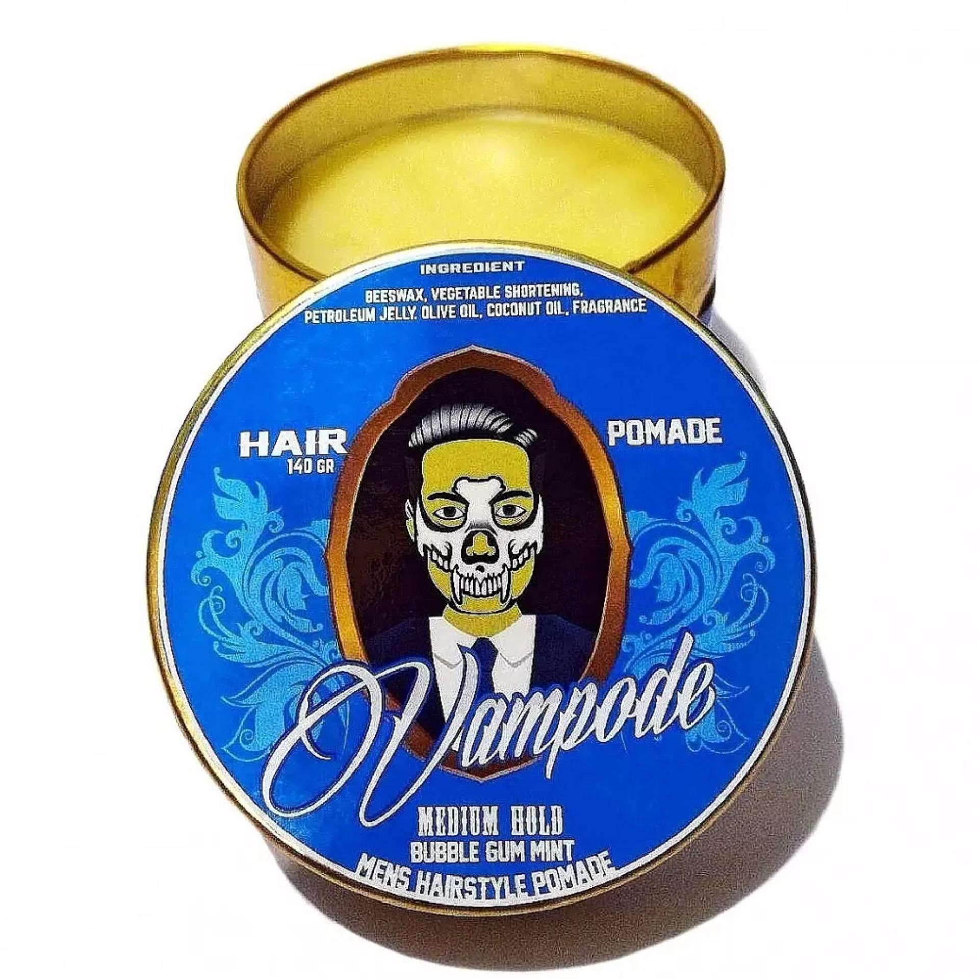Pomade VAMPODE Bubble Gum Mint Lokal Oil Based Pomade VAMPODE Bubble Gum Mint Lokal Oil Based