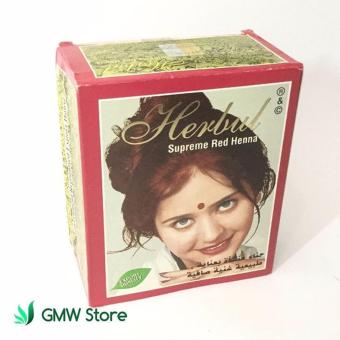 Semir Rambut Herbal Supreme Red Henna Hair Dye India Merah Sachet N515 Semir Rambut Herbal Supreme Red Henna Hair Dye India Merah Sachet N515