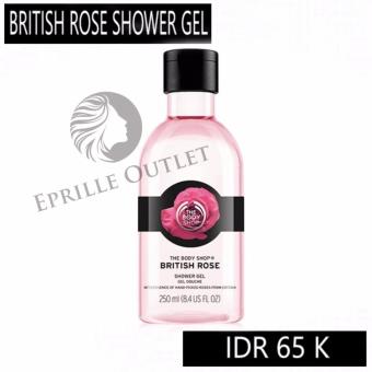 Gambar The body Shop British Rose Shower Gel 250 ml