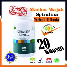 Tiens Promo Masker Wajah Spirulina Tiens Kemasan 20 Kapsul + Gratis Giff dan Kartu Mamber Toko Tiens Herbal Jaya
