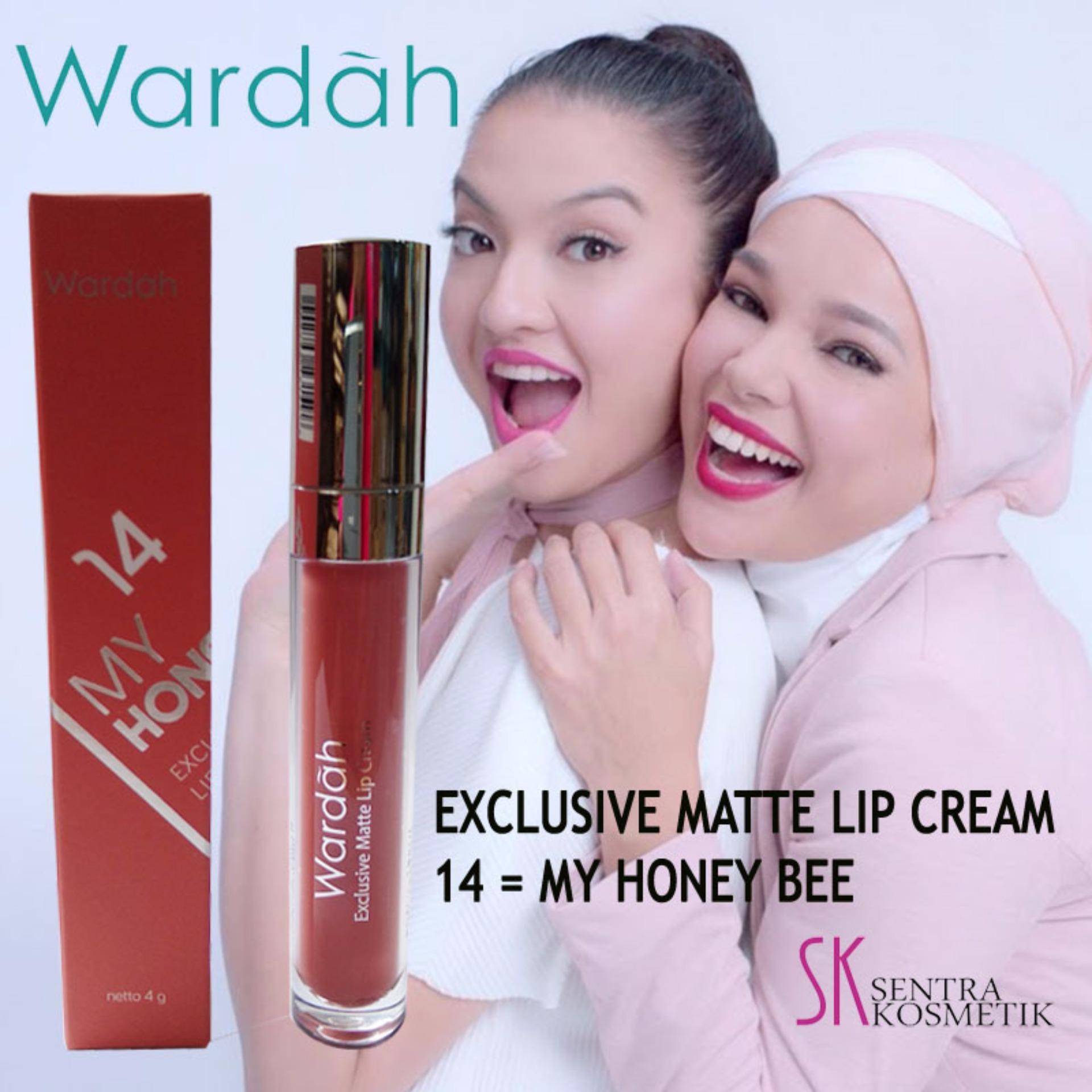 ... Wardah Exclusive Matte Lip Cream - 14 My Honey Bee ...