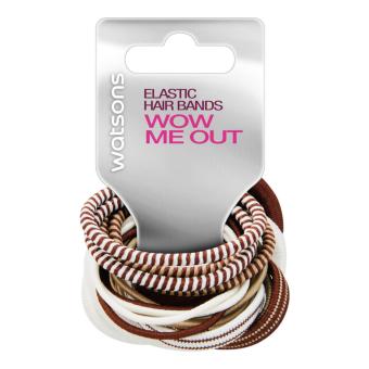 Watsons Elastic H/Band Brown 20's Watsons Elastic H/Band Brown 20's