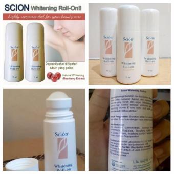 Zell Whitening Roll On Deodorant - Pemutih Ketiak Bebas Alkohol 75ml - Putih Maret 2019 - 2 Zell Whitening Roll On Deodorant - Pemutih Ketiak Bebas Alkohol 75ml - Putih - 2