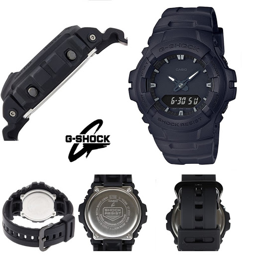 JAM TANGAN CASIO G-SHOCK G-100BB-1A / GSHOCK G100BB-1 ORIGINAL \u0026 BERGARANSI  | Lazada Indonesia