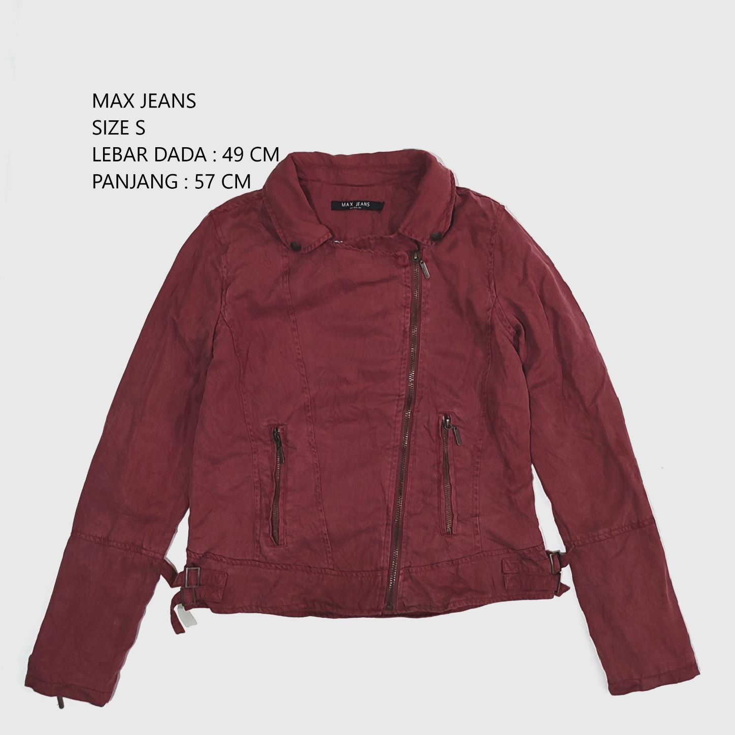 Jaket wanita second original Max Jeans 