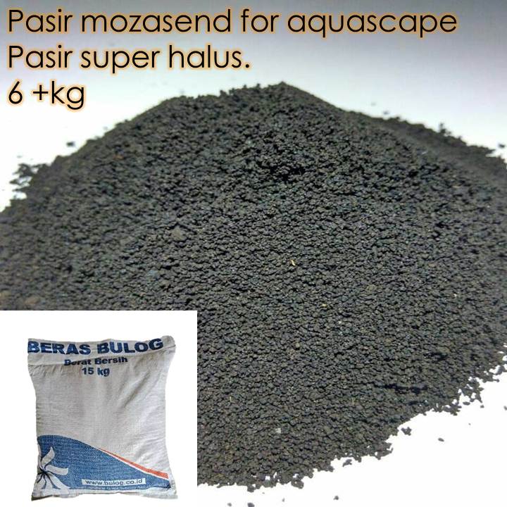 Pasir Mozasend Pasir Super Halus Untuk Aquascape Aquarium Lazada