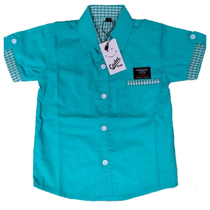 Cadel Kids Kemeja Anak Polos COD Kemeja 