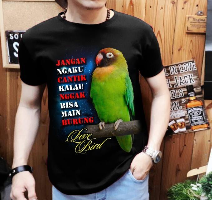 Trend Collection Baju Pria Burung Lovebird Ngaku Cantik Baju