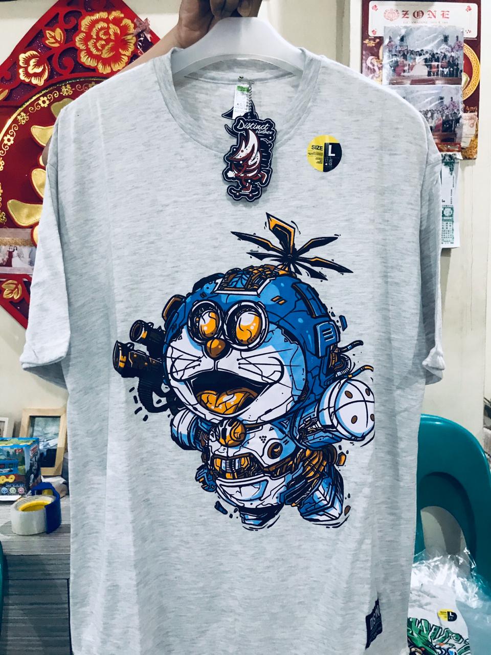 Asher Shop Kaos Distro Pria Doraemon