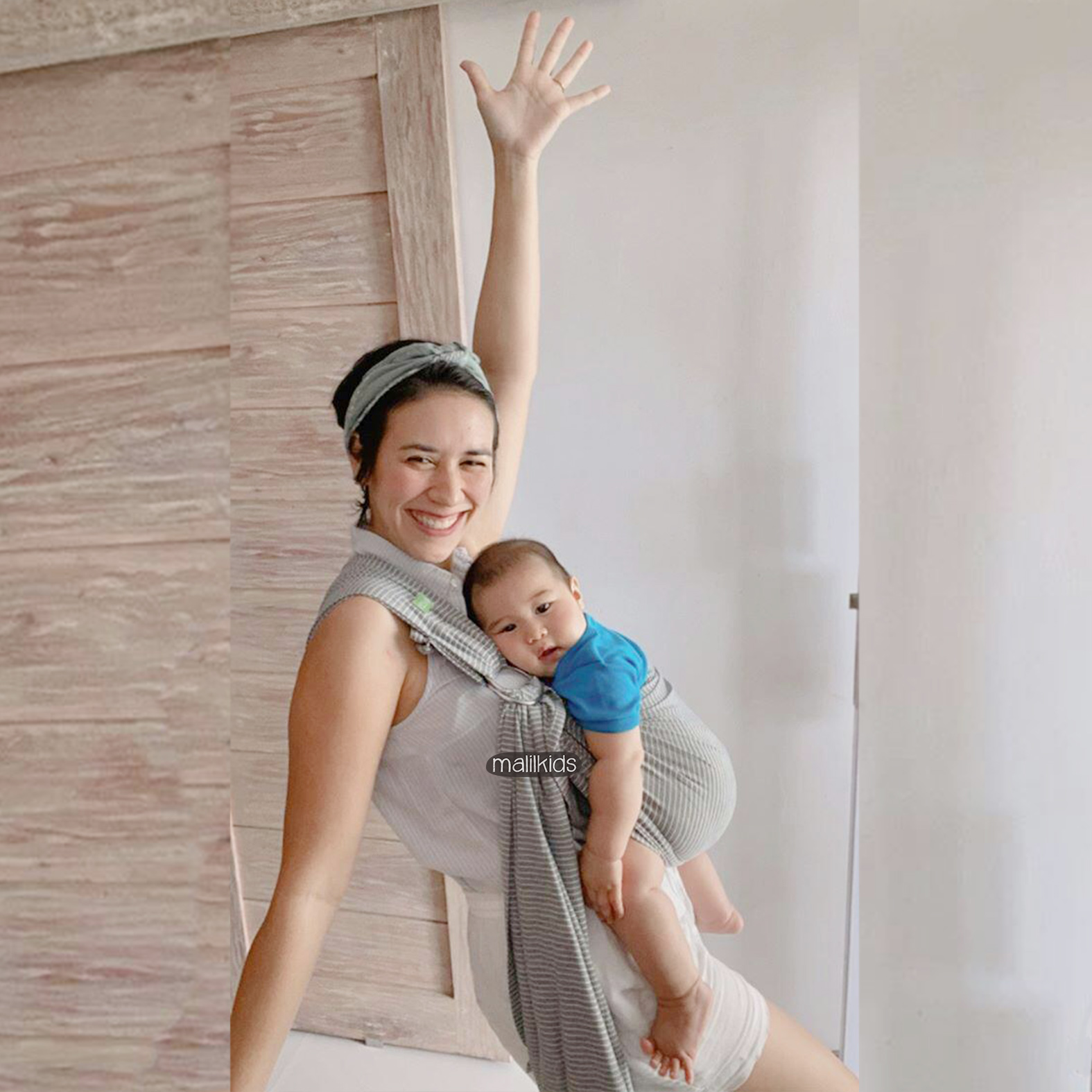 Malilkids Gendongan Bayi Ring Sling Rayon Motif Lazada Indonesia