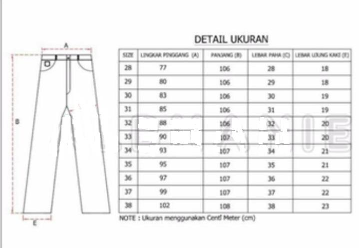 Promo Celana  Jeans Original Pria  Celana  Panjang Pria  