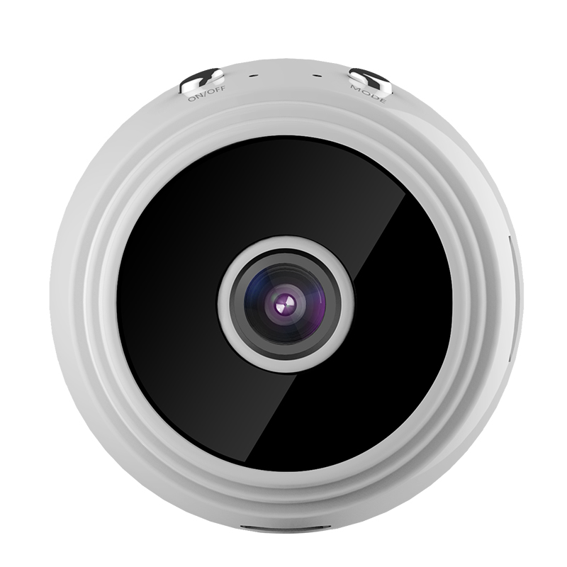 Qilmili❤【ใหม่】720P HD กล้องจิ๋วไร้สายกล้อง IP WIFI กล้องวิดีโอไร้สาย DVR รักษาความปลอดภัยบ้านการมองเห็นได้ในเวลากลางคืนชัดเจน90องศา