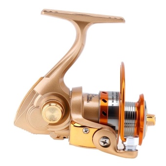 12+1 Ball Bearing 5.2:1 Mini Palm Size Spinning Fishing Reel High Speed Metal Coil Wheel - intl