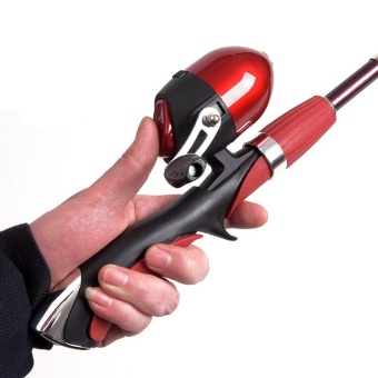 1.4M Portable Rod Combo Telescopic Ice Rock Fishing Rod + Closed Spherical Fishing Reel - Intl Mei 2018 - 2 1.4M Portable Rod Combo Telescopic Ice Rock Fishing Rod + Closed Spherical Fishing Reel - intl - 2