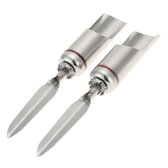 2 buah Stainless Steel pemegang joran pancing braket dudukan tiang tongkat pendukung alat pancing - International