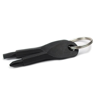 2 Keys Stainless Keychain Pocket Tool EDC Outdoor Multifunction Screwdriver - Intl Maret 2019 - 2 2 Keys Stainless Keychain Pocket Tool EDC Outdoor Multifunction Screwdriver - intl - 2