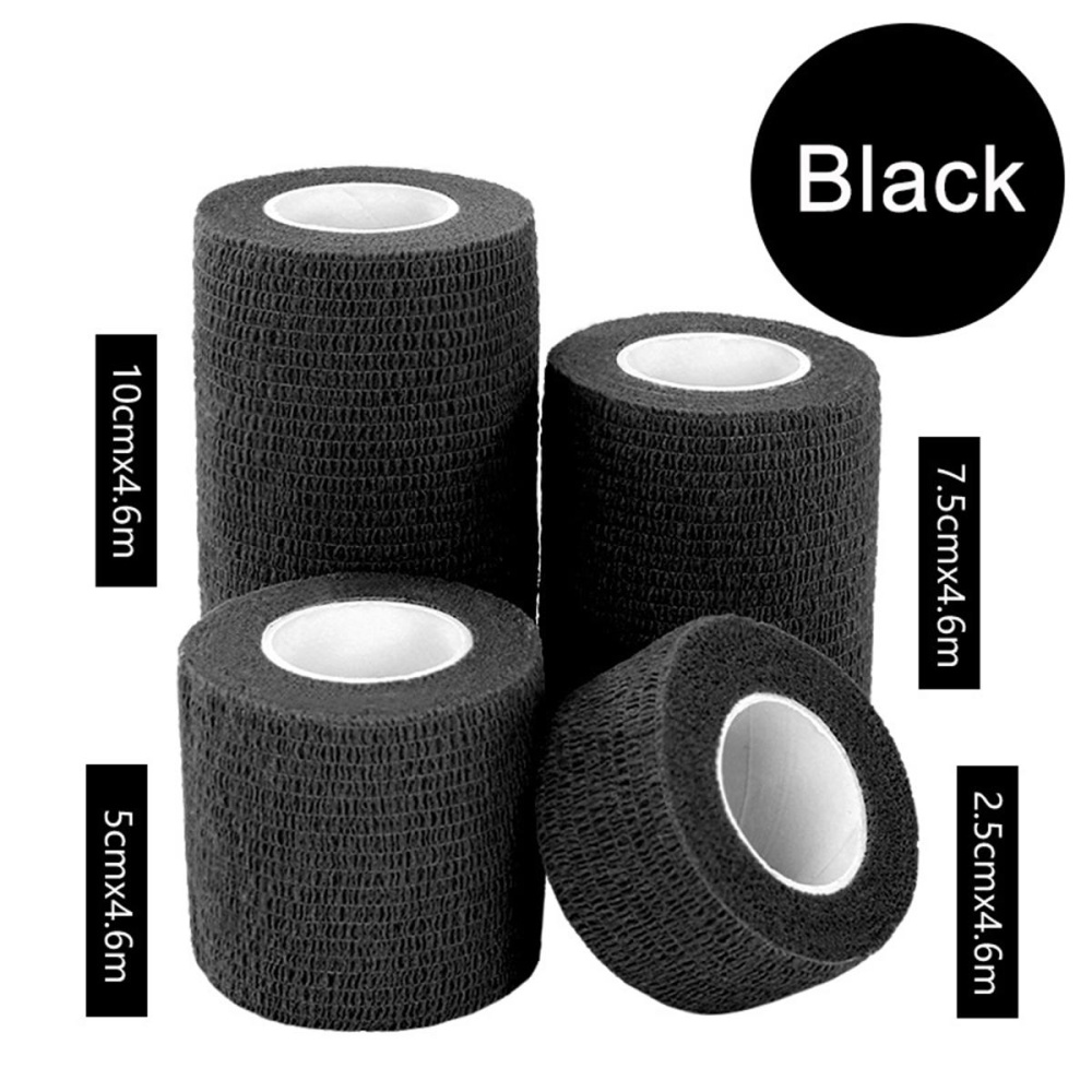 4Pcs Set 4 Size Self-Adhesive Bandage Tape Finger Joints Wrap Sports Injury Care - intl