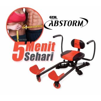 ALAT FITNES AB STORM  PENGECIL PERUT  PEMBENTUK OTOT PERUT