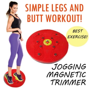 Alat Olahraga Pelangsing Tubuh Praktis Magnetic Trimmer Jogging Body Plate