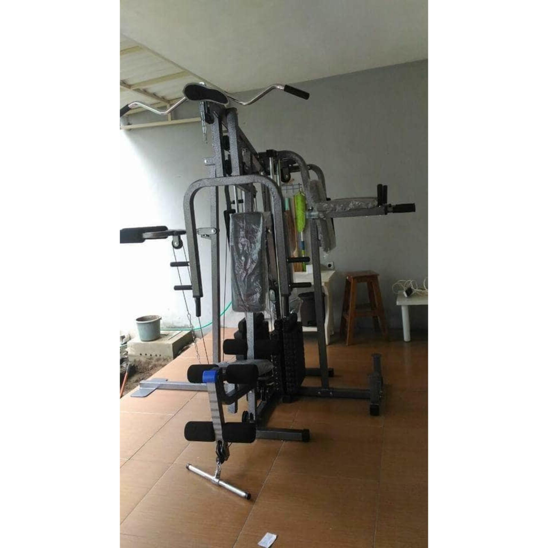 Angkat Beban - Home Gym 4 Sisi T-2600 - Total Fitness - Latihan Gym,Pembentuk Otot