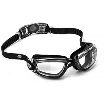 Gambar Aquarena Swim Goggle with Clear Lens, Adjustable Strap and Case, Black