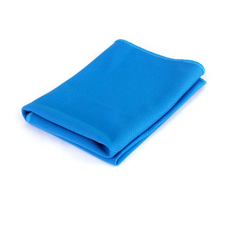 Gambar Cooling Ice Towel for Sports Outdoor Exercise Golf Gym Blue