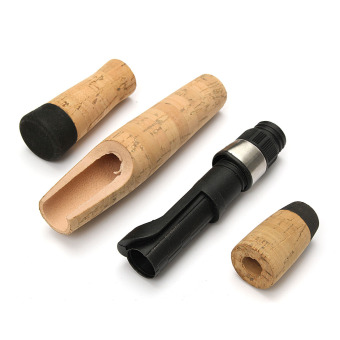 DIY Cork Fishing Rod Handle Kit Reel Seat For Repair Composite Spinning Grip - intl