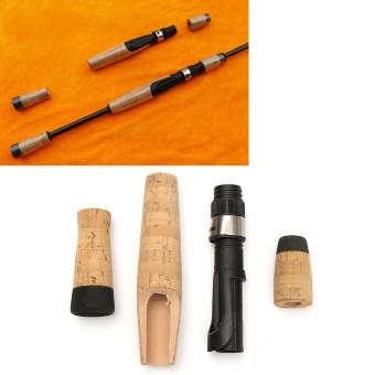 DIY Cork Fishing Rod Handle Kit Reel Seat For Repair Composite Spinning Grip - intl