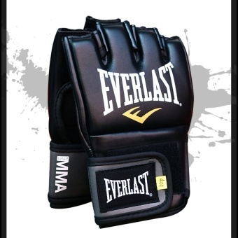 Harga Everlast MMA Leather Boxing Glove intl Online Terbaru
