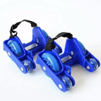 Gambar Flashing Roller Skates For Child Or Children   Adult SepatuRoda Untuk Anak Anak   Dewasa   BLUE