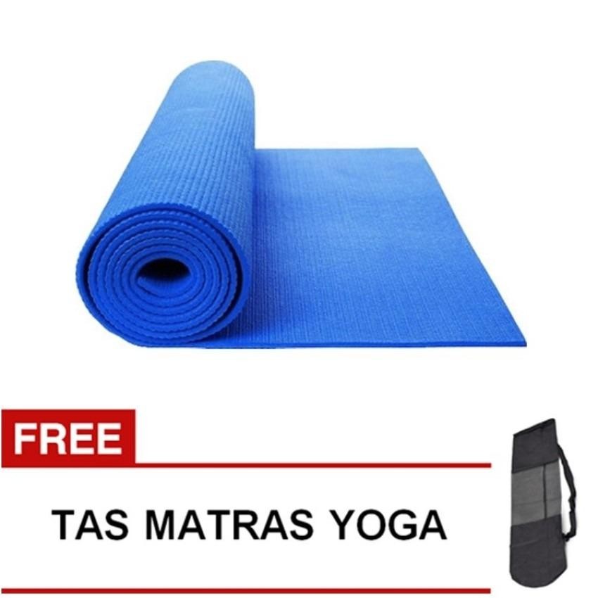 Grosir Station - Matras Yoga - Yoga Mat - Pilates Mat - Soft Pink