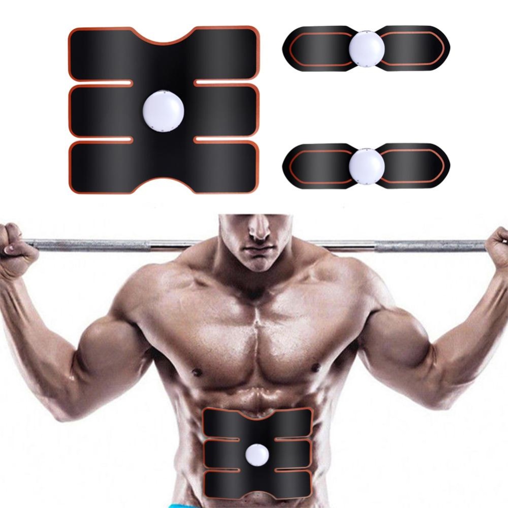 Health Electrical Abdominal Muscle Simulation ABS Six Pad Body Fit EMS Training Gear Home Exercise Fitness - intl