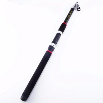 2.1M Portable Ultralight Travel Telescopic Fishing Rod Sea Spinning Pole - intl