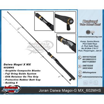 Joran Mancing Spinning Daiwa Magoi G-Mx 602mhs (Panjang 1.80m)