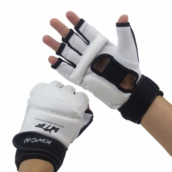 Kids Children Half Finger Boxing Gloves Mitts Sanda Karate SandbagTaekwondo Protector Age 3-12 - Intl Pebruari 2019 - 2 Kids Children half finger Boxing Gloves Mitts Sanda Karate SandbagTaekwondo Protector Age 3-12 - intl - 2