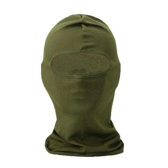Gambar linxing Ultra Thin Balaclava Face Mask Ski Bike Motorcycle Helmets for Men and Women(Army Green)   intl