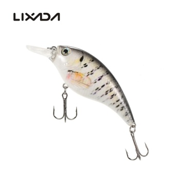 Gambar Lixada 9cm 16.4g Artificial Crankbait Fishing Lure Hard Bait with Treble Hooks Fishing Crank Bait Fishing Tackle   intl