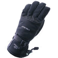 LLS Professional Head All-Weather Waterproof Thermal Skiinggloves For Men Motorcycle Winter Waterproof Sports Outdoor-Black - intl