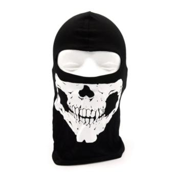 Masker Full Face Spandek Balaclava - Motif Tengkorak