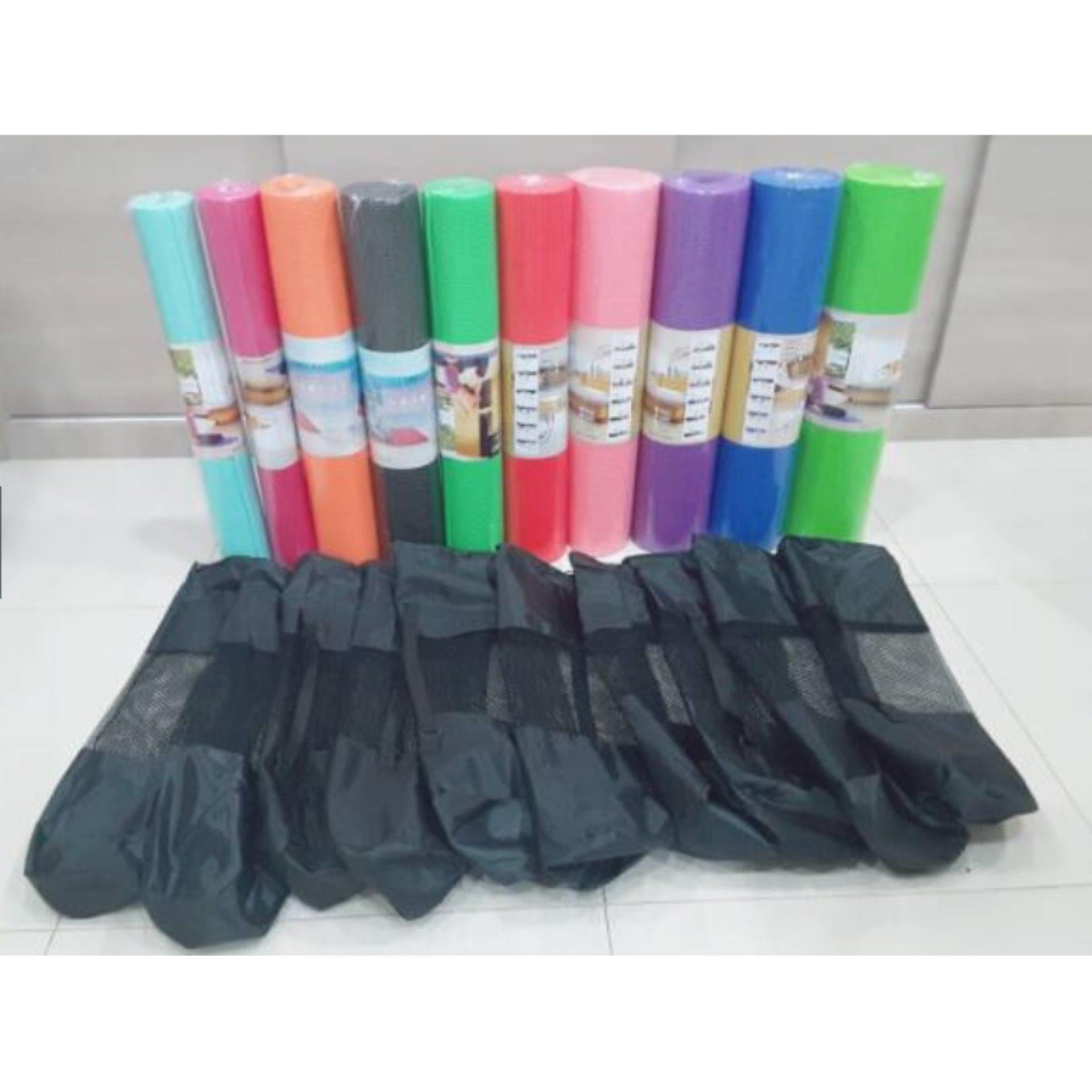 Matras Yoga Matt Import Polos 8mm + Tas 173cmx61cmx8mm