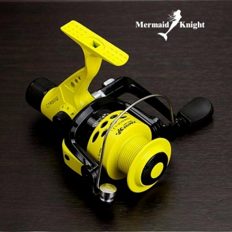 MermaidKnight Hot wheels rear brake reel flying fishing reel 12 Ball Bearing G-ratio 5.5:1 5.2:1 carretilhas de pescaria moulinet peche (2000 series) - intl