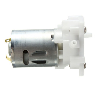 Mini Motor Pompa Air Pompa Roda Gigi Reversibel Semprotan Cat Dasar Akuarium DC 4 V - 12V