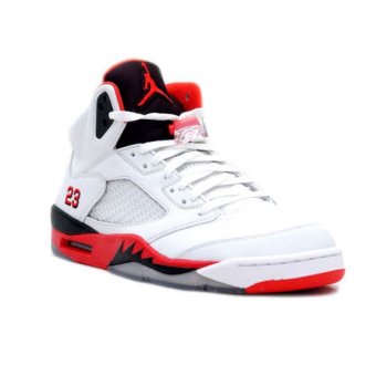 Gambar Nike Air Jordan 5 Retro   Putih