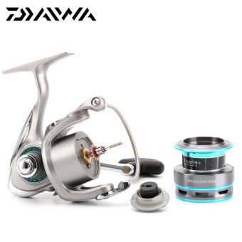 Original DAIWA PROCASTER 2000A 2500A 3000A 4000A 7BB Saltwater Carp Feeder+Spare Metal Spool Spinning Fishing Reel(2500) - intl