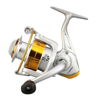 PAlight Memancing Reel 12 BB 5.5:1 logam spul Fishing Tackle Spinning Reel ikan roda Aksesoris (ukuran: 1000)