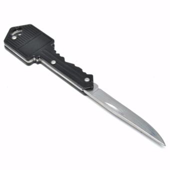 Pisau Mini Bentuk Kunci Unik Mini Pocket Knife Self Defence Multifungsi - Hitam Desember 2018 - 2 Pisau Mini Bentuk Kunci Unik Mini Pocket Knife Self Defence Multifungsi - Hitam - 2