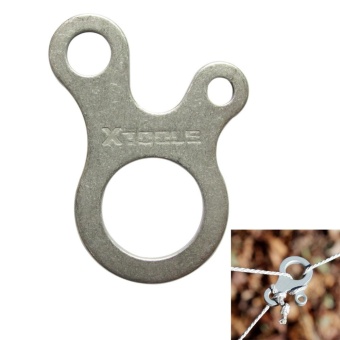 Gambar Practical Stainless Steel 3 Holes Quicklink Buckle CarabinerKnotting Tool   intl